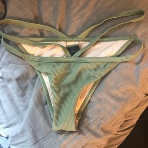 Green sexy bathing suit bottoms! Never worn